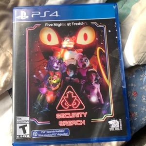 PS4 five nights at Freddy’s Security breach